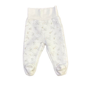 Mon premier Major Boys Ivory Bears Casual Pants size: 6 Months